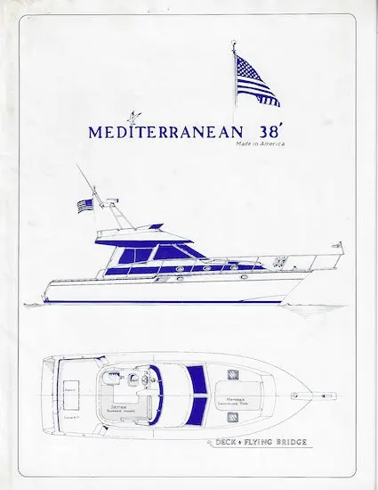 Mediterranean 38 Express Technical Data Sheet 1