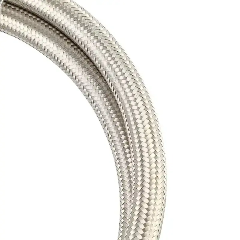 Mishimoto Stainless Steel Braided Hose – 3-Foot Length With -4An Fittings 1