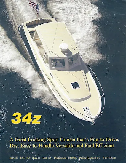 Mjm 34Z Luxury Sport Yacht Brochure Package 1