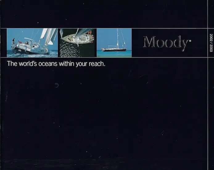 Moody Yachts Catalog: 2002–2003 Models 1