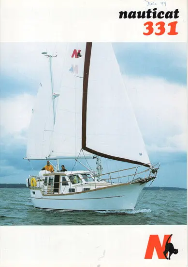Nauticat 331 Pilothouse Cutter Brochure 1