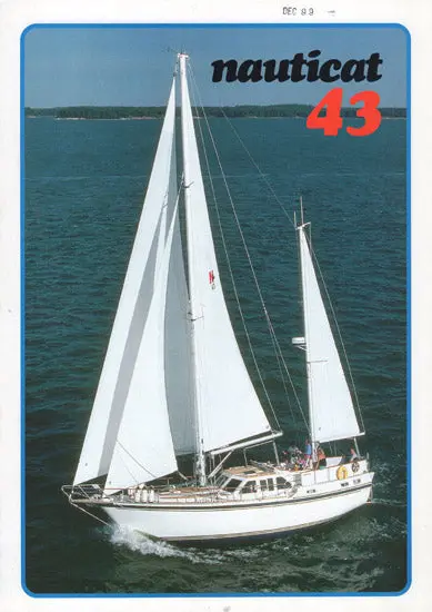 Nauticat 43 Dual-Steering Cruising Yacht Brochure 1