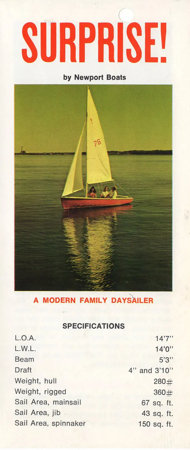 Newport Surprise! Powerboat Brochure 1