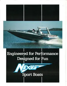 Nexus Sport Boats Model Overview Brochure 1