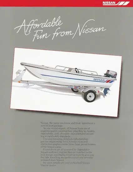 Nissan Pt1325Dr Heavy-Duty Dory Brochure 1