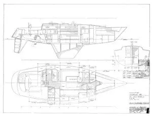 Nordic 40 Interior And Profile Drawings Sheet 1