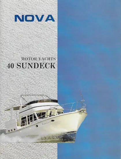Nova 40 Sundeck Cruiser Brochure 1