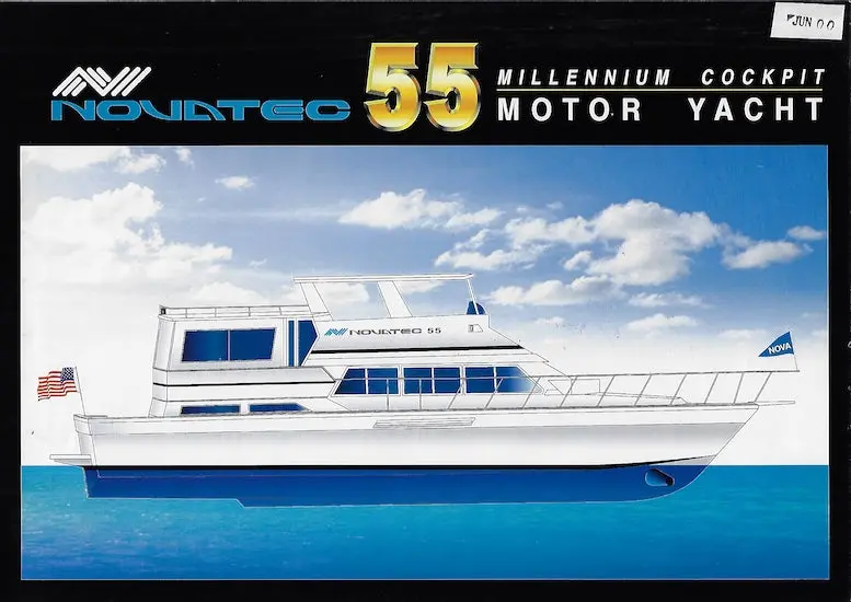 Novatec 55 Performance Motor Yacht Data Sheet 1