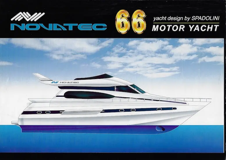 Novatec 66 Luxury Motor Yacht Technical Specifications 1