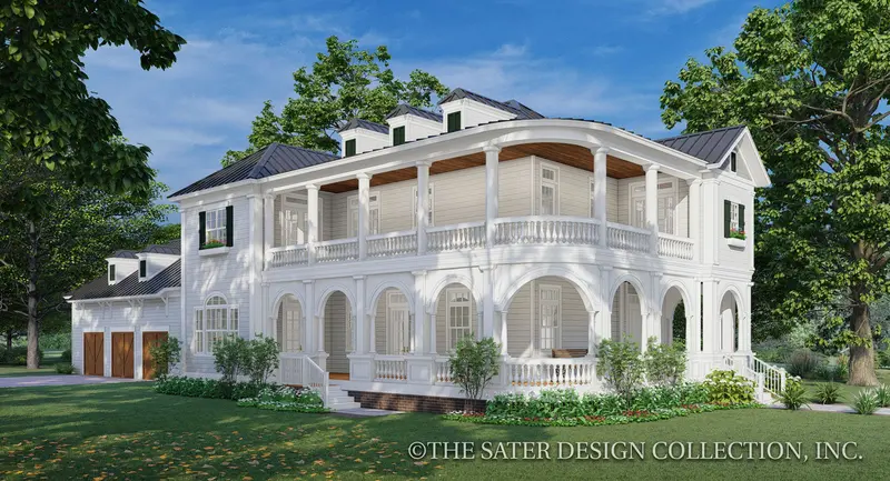 Pembroke Elegant Two-Story House Plan 1