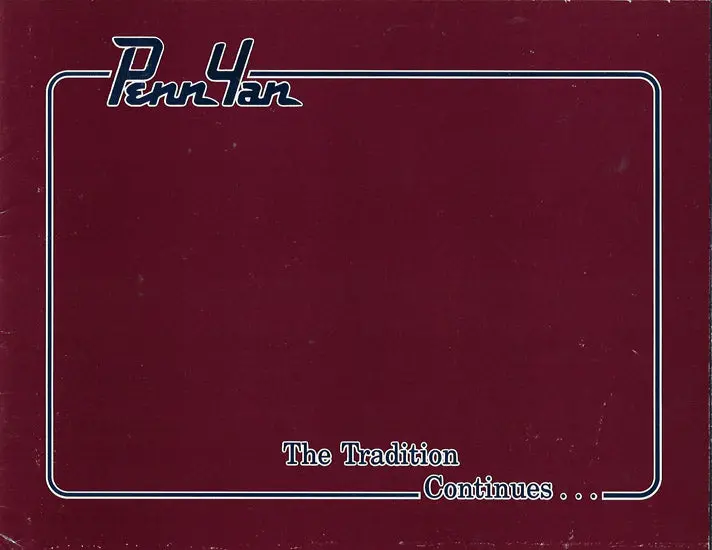 Penn Yan Boats 1992 Product Brochure 1