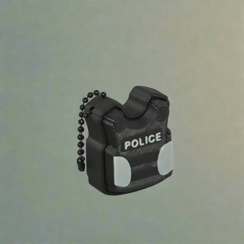 Police Vest Tactical Clicker Keychain – Emergency Services Fidget 1