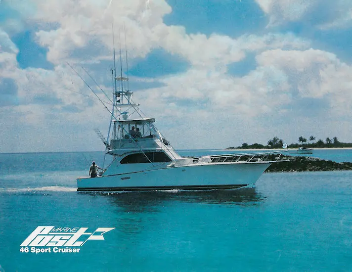 Post 46 Sport Cruiser Brochure – Luxury Express Cruiser Layout & Systems 1
