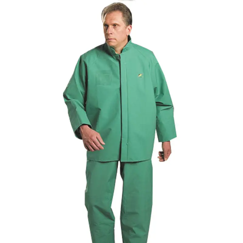 Pvc Chemical-Resistant Shirt And Pant Set 1