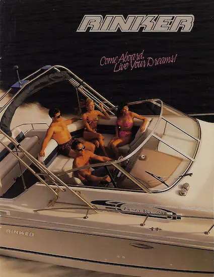 Rinker 1993 Boating Catalog – Classic Models & Details 1