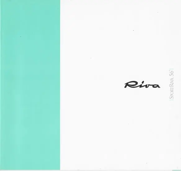 Riva Sport Riva 56 Engineering & Features Brochure 1