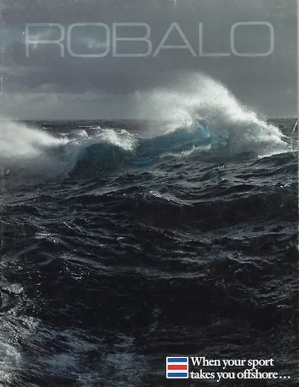 Robalo 1985–1986 Brochure – Updated Center Console & Walkaround Specifications 1