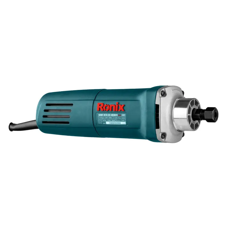 Ronix 3301 Short-Neck Die Grinder – Ergonomic Design For Tight-Space Detail Work 1