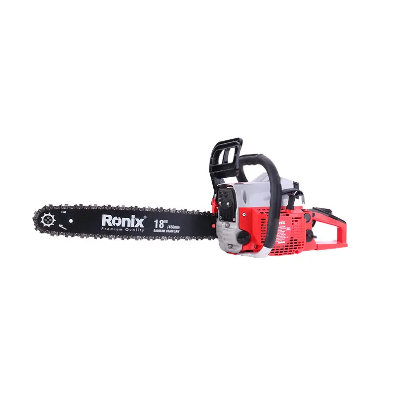 Ronix 4647 Gas Chainsaw – 45 Cm Bar, Premium Benzine Engine 1