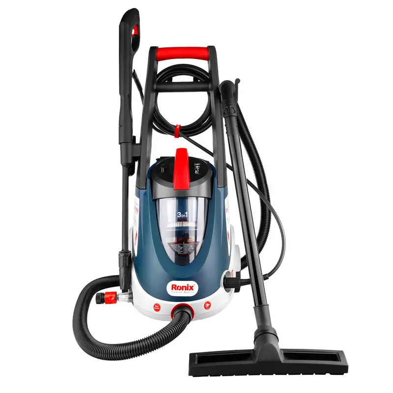 Ronix Rp2100 3-In-1 Car Washer – 100-Bar Pressure Washer With Foam Cannon & Hose Reel 1