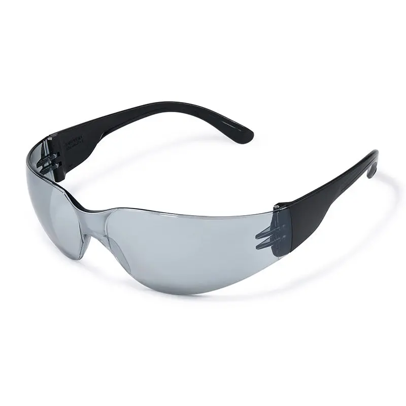 Ryder Silver Mirror Safety Glasses – Scratch-Resistant, Uv-Protective Eyewear 1