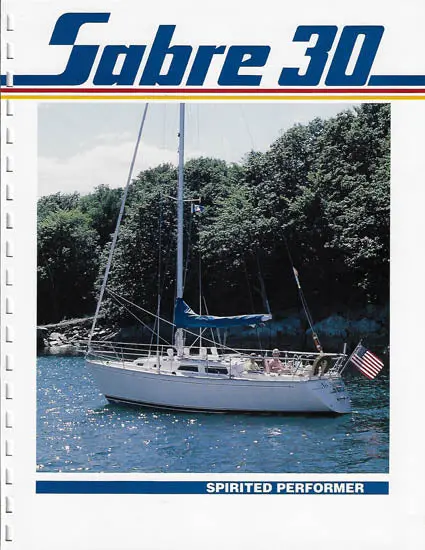 Sabre 30 Mark Ii Motor Yacht Brochure 1
