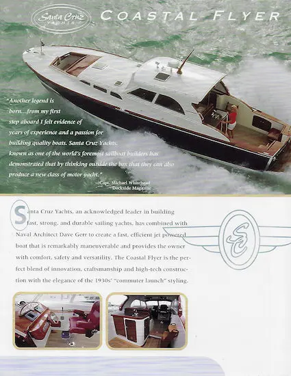 Santa Cruz Coastal Flyer Brochure – Model Overview 1
