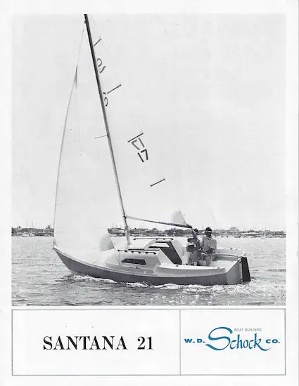 Santana 21 Boat Brochure 1