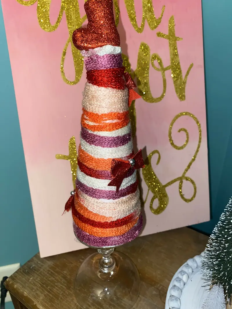 Santa'S Boot-Shaped Christmas Tree Ornament 1