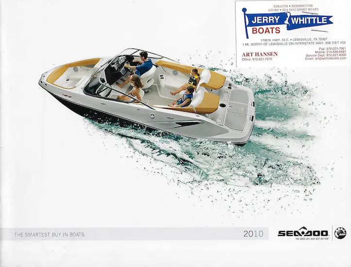 Sea-Doo 2010 Sport Boat Catalog 1