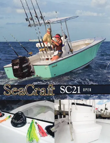 Seacraft Sc21 Open Bow Fishing Boat Brochure 1