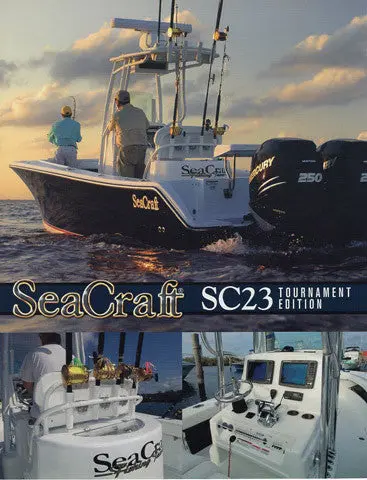 Seacraft Sc23 Tournament Edition Fishing Craft Datasheet 1