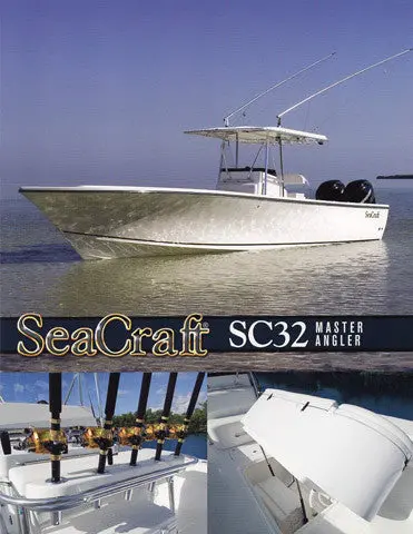 Seacraft Sc32 Master Angler Deep-V Fishing Vessel Guide 1