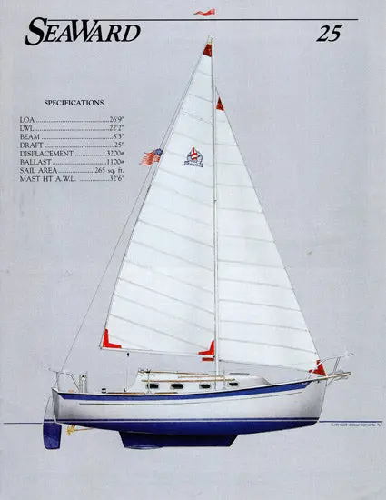 Seaward 23 And 25 Dual-Model Boat Brochure 1