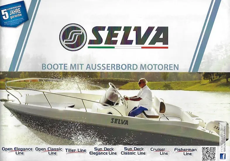 Selva Outboard Brochure (2018–2019 Model Year) 1