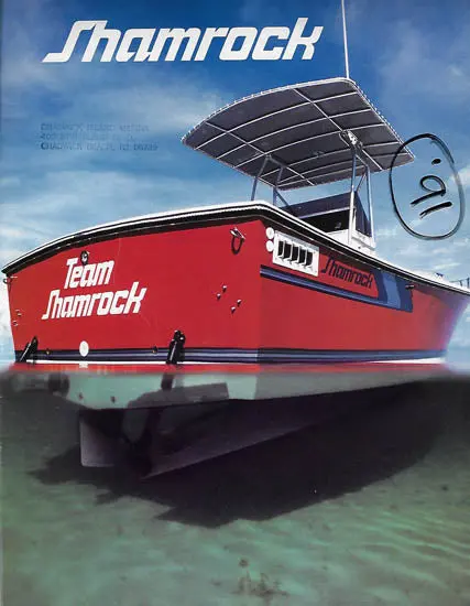 Shamrock 1991 Powerboat Brochure 1