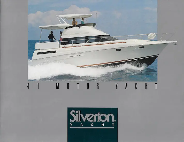 Silverton 41 Motor Yacht Specifications And Features Brochure 1