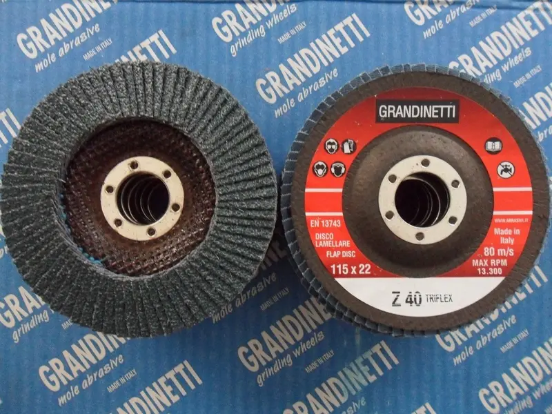 Sisa 115Mm Flap Wheel – Abrasive Grinding And Blending Disc For Angle Grinders 1