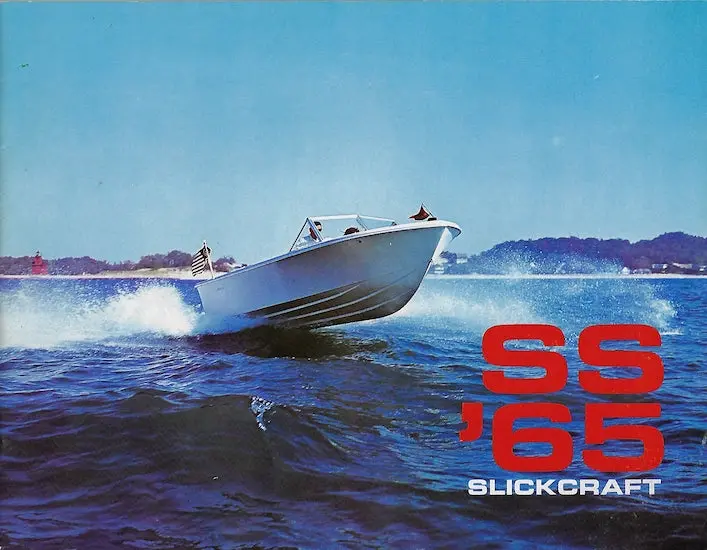 Slickcraft 1965 Vintage Model Brochure 1