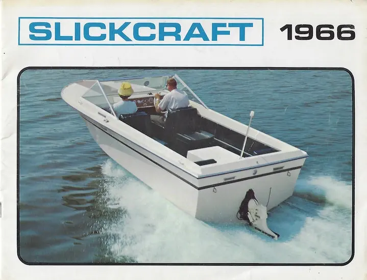 Slickcraft 1966 Classic Boat Brochure 1