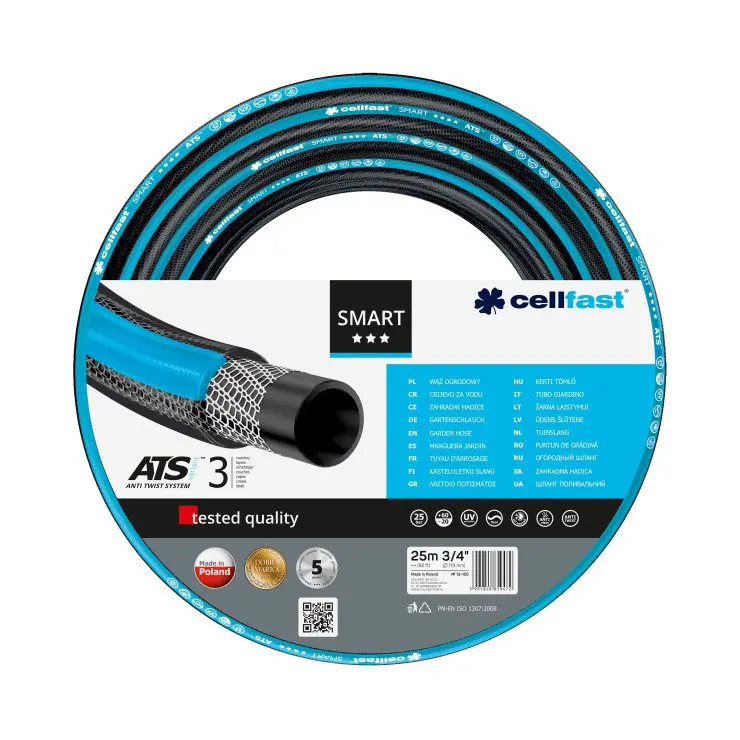 Smart Ats Variant™ 3/4-Inch × 25-Meter Garden Hose – Compact & Kink-Resistant 1