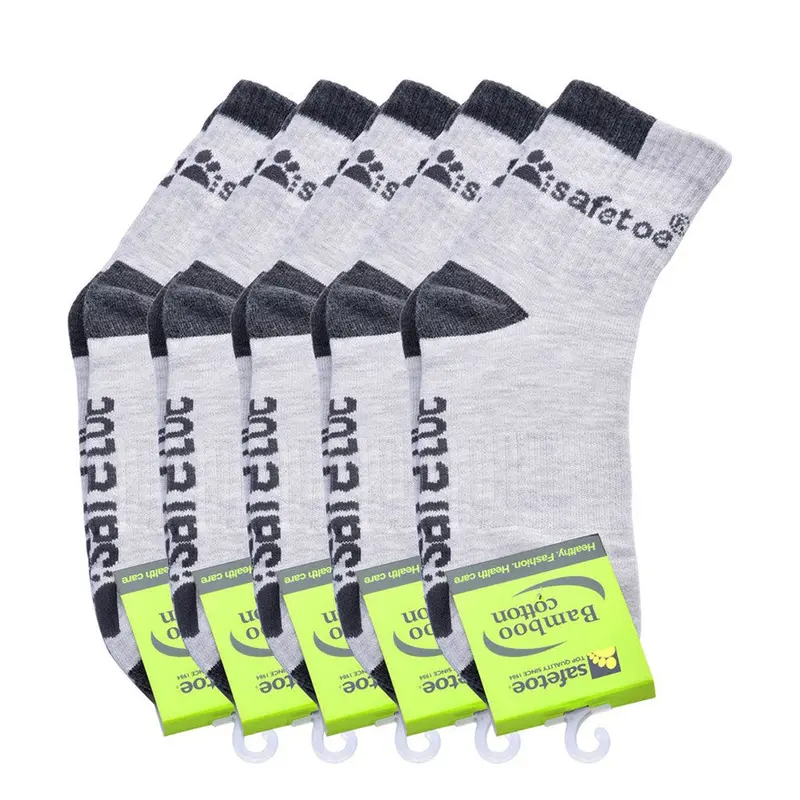 Soft Bamboo-Cotton Blend Crew Socks 1
