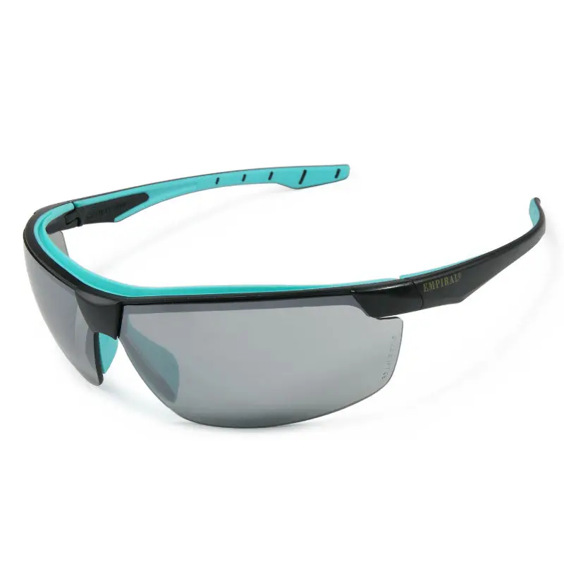 Sporty Silver Mirror Safety Glasses – Athletic Fit, Fog-Resistant, Uv-Protective Lens 1