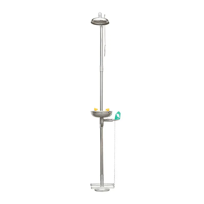 Ss-S100 Stainless Steel Eye Wash & Safety Shower Combination 1