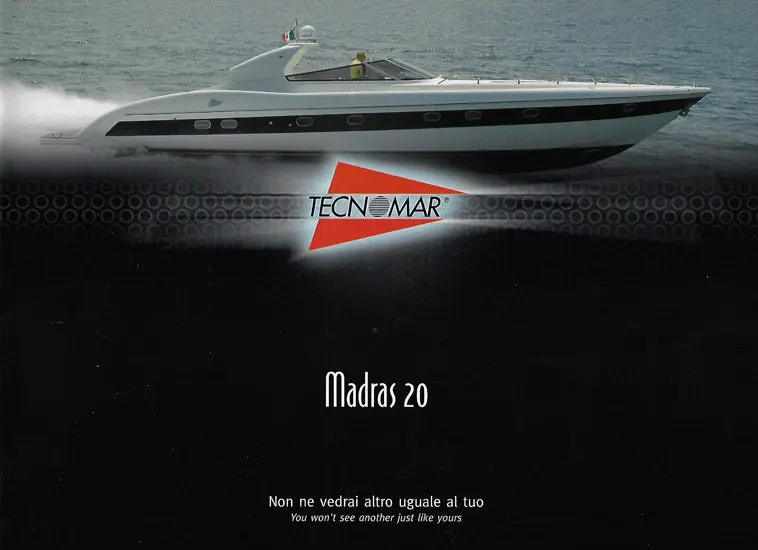 Tecnomar Madras 20 Compact Luxury Vessel Brochure 1