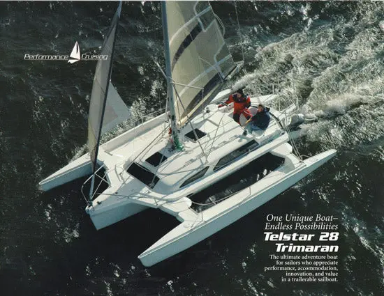 Telstar 28 Folding Multihull Sailboat Brochure 1