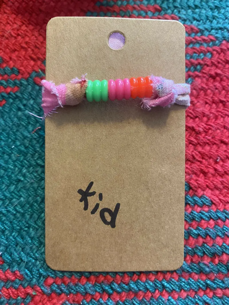 Three-Color Beaded Kids’ Ornament 1