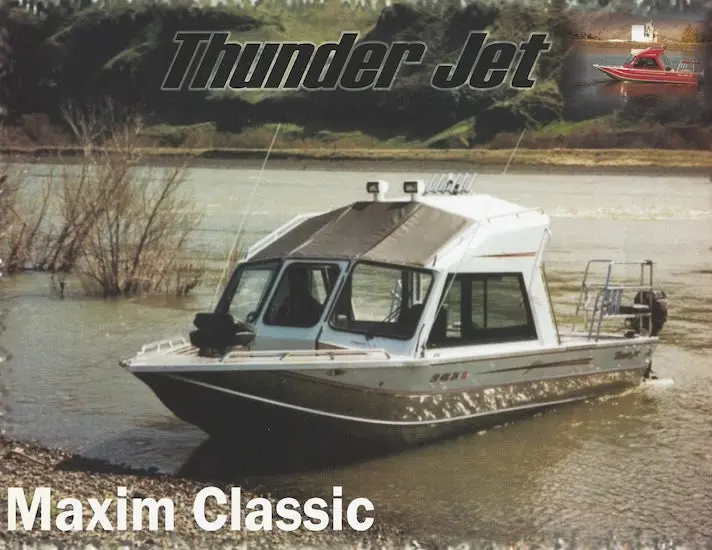 Thunder Jet Maxim Classic – Performance & Design Brochure 1