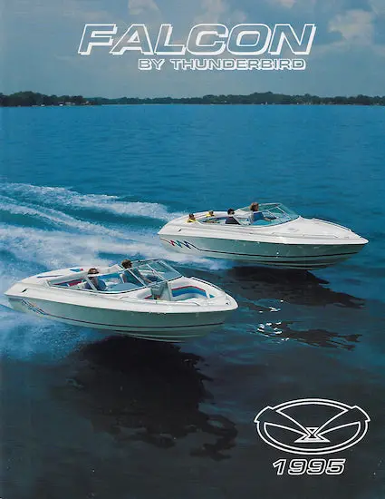 Thunderbird 1995 Falcon Outboard Motorboat Brochure 1