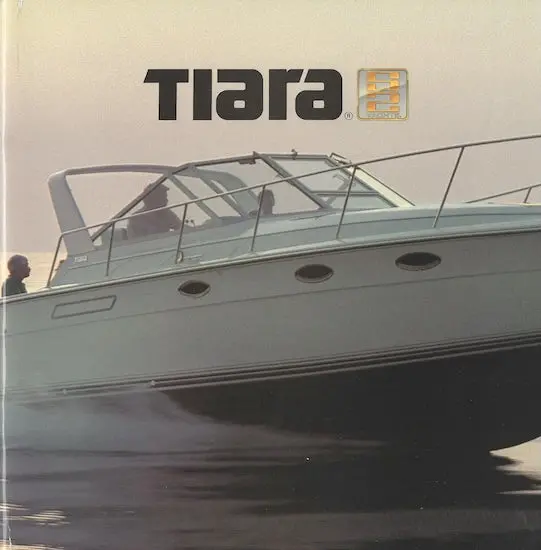 Tiara Yachts 1987 Model Year Brochure 1